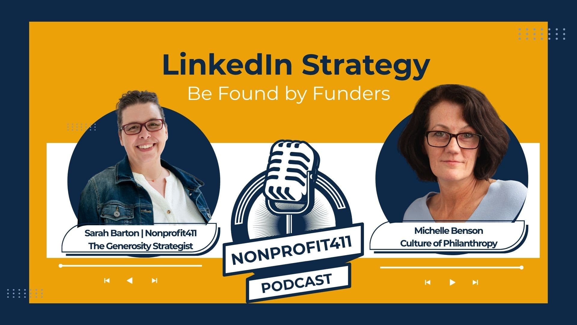 LinkedIn for Fundraisers: Michelle Benson on Being Found By Funders