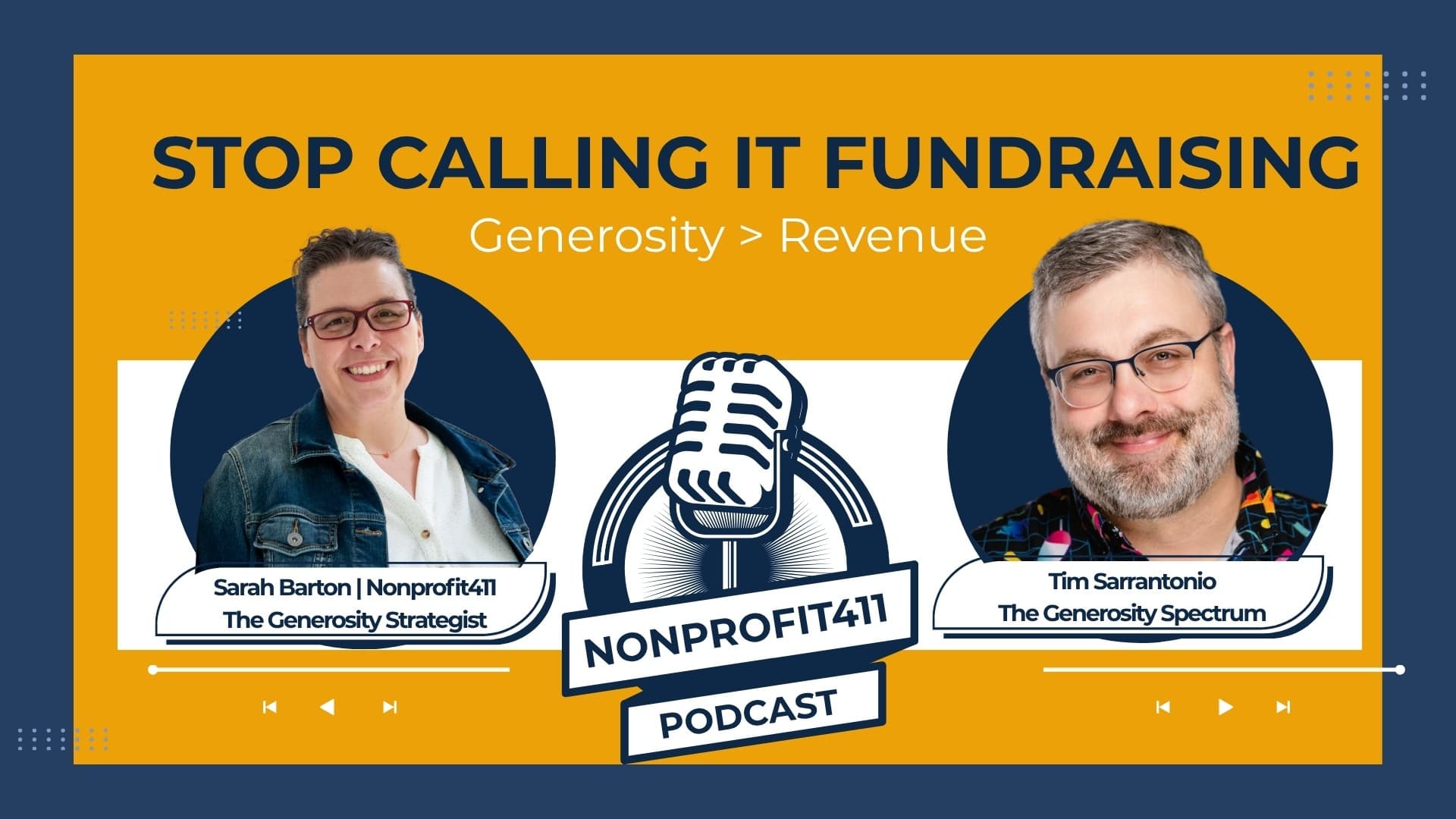Tim Sarrantonio on the Nonprofit411 Podcast | Trailer
